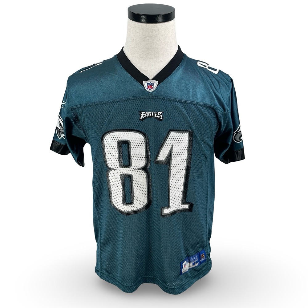 Reebok Philadelphia Eagles Terrell Owens 81 Jersey Youth Kids Large 14-16 Green